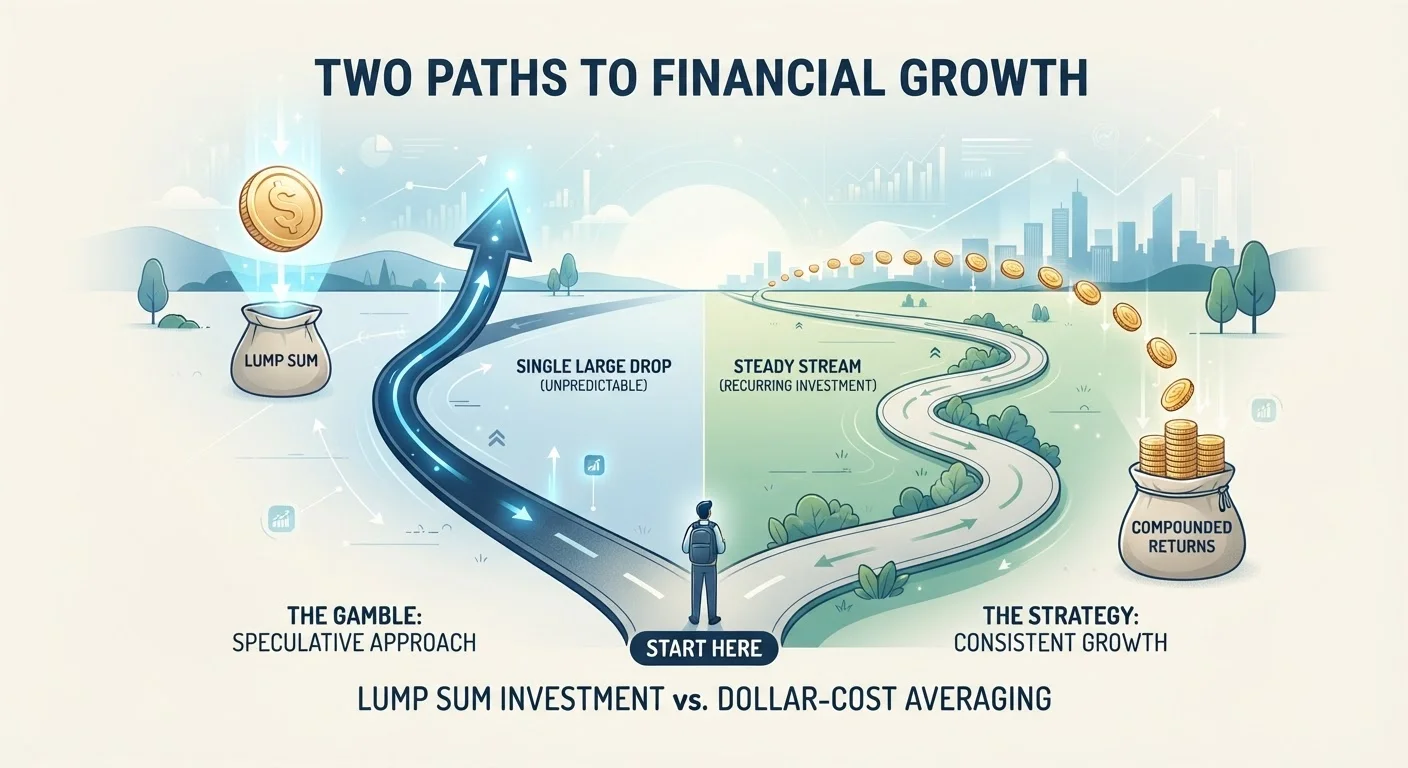 Lump-Sum Investing vs. Dollar-Cost Averaging: How Each Approach Works