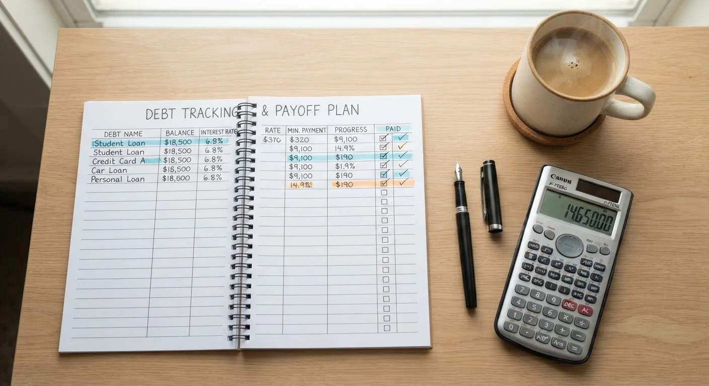 Monthly Debt Review: A Practical Checklist for Staying on Course