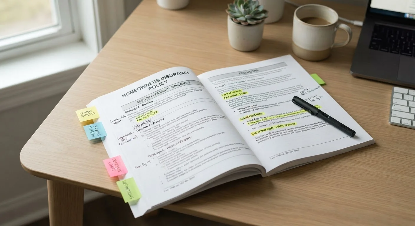 Reading an Insurance Policy Without Getting Lost