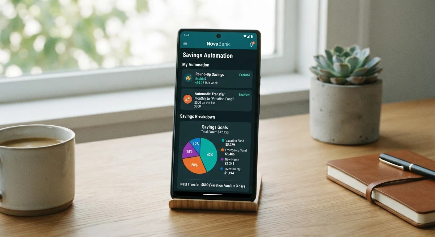 Setting Up Automated Savings Rules Inside a Digital Banking App