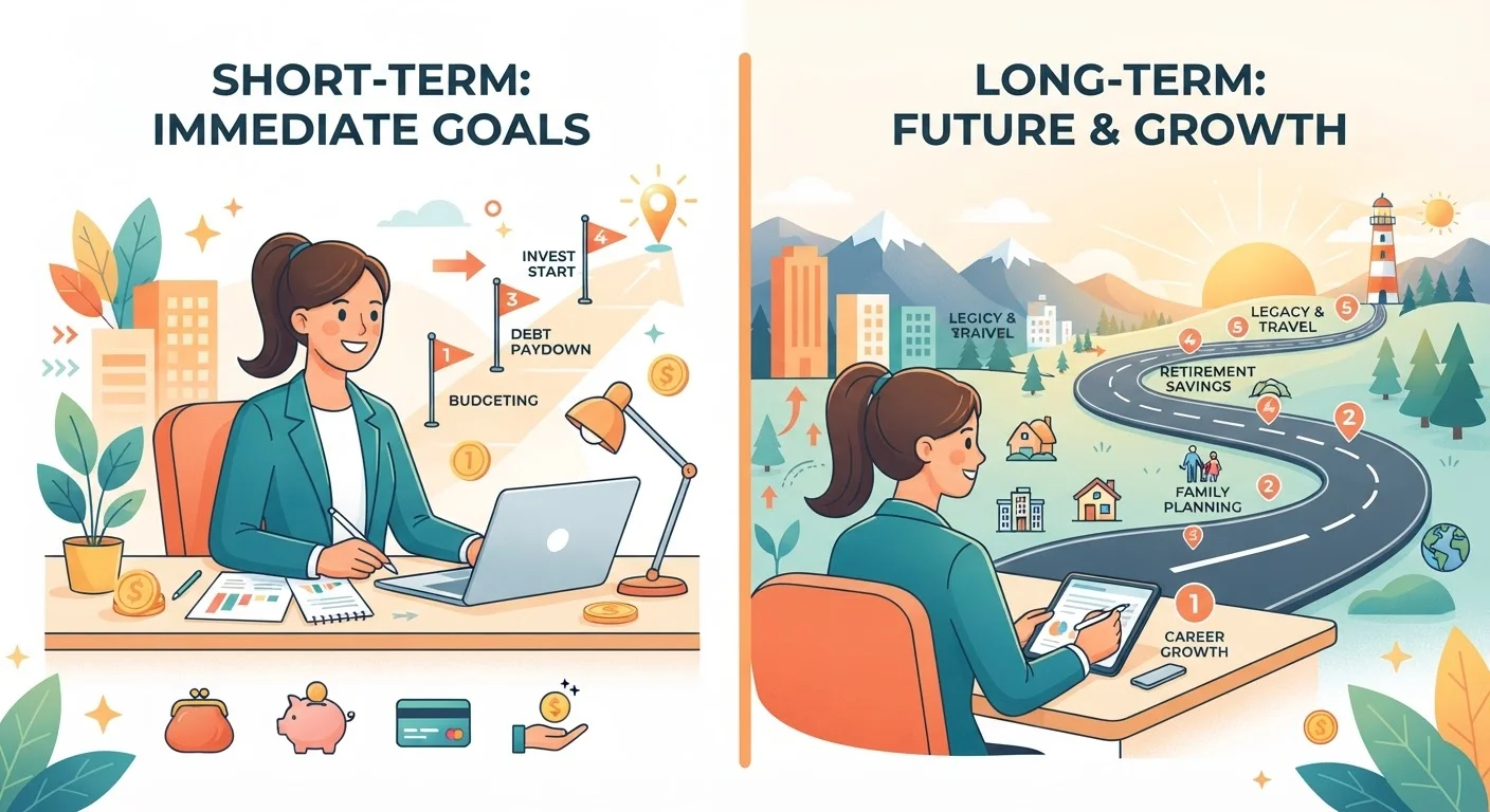 Short-Term vs Long-Term Financial Goals: Knowing Which to Tackle First
