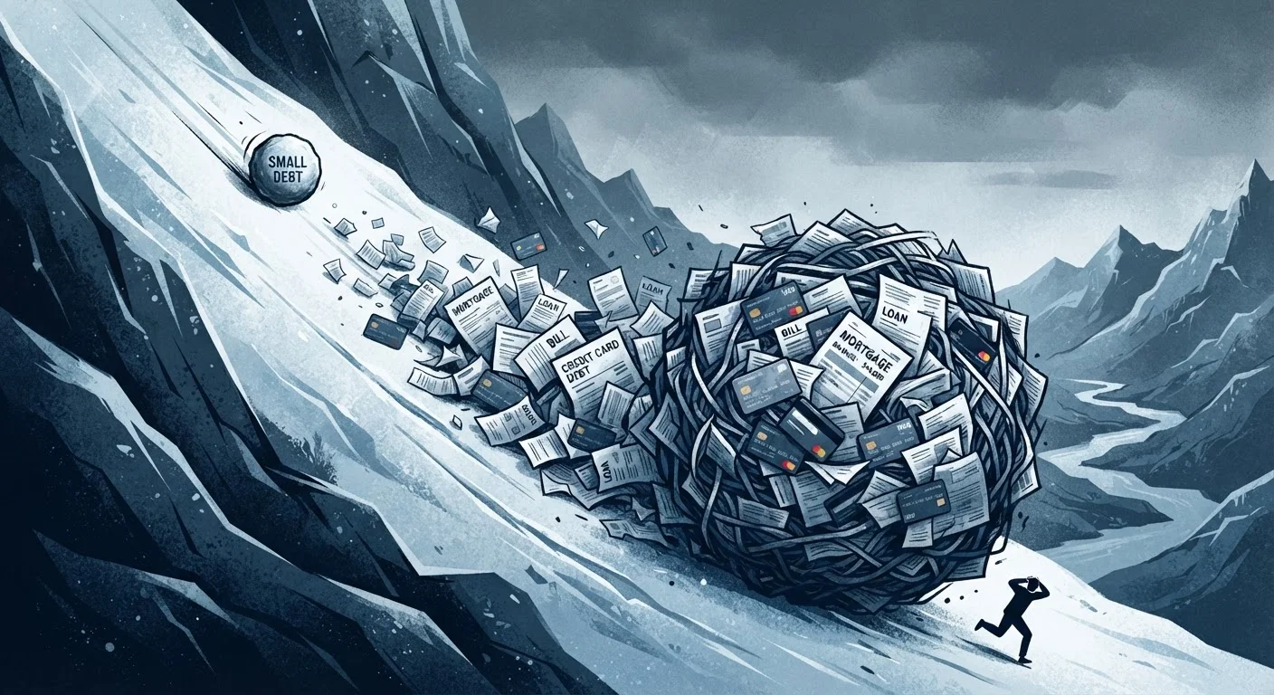 The Anatomy of a Debt Spiral: Why Small Balances Become Big Problems