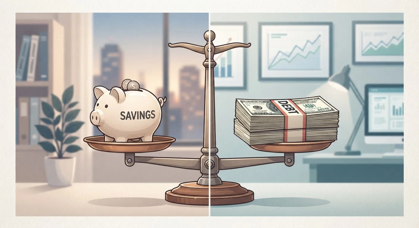 When to Prioritise Debt Over Saving — and When Not To