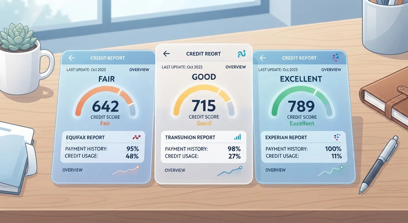 Why Your Credit Score Differs Across Bureaus and Platforms